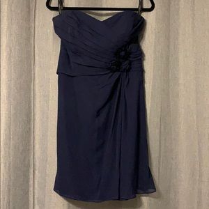 Alfred Angelo 7180S Navy Dress